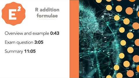 A-level Maths R addition formulae