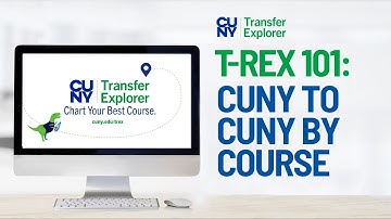 How to use the CUNY to CUNY by Course feature in CUNY Transfer Explorer (T-Rex)