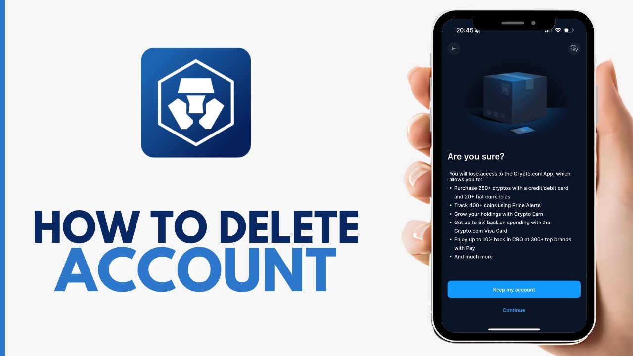 How To Delete Your Crypto.com Account - Step by Step