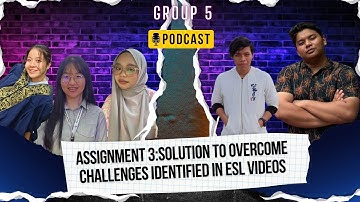 ASSIGNMENT 3 GROUP 5 BIP3172 INTRODUCTION TO REFLECTIVE PRACTICE PODCAST