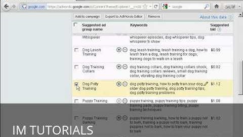 How to Use Google Adword Contextual Targeting Tool