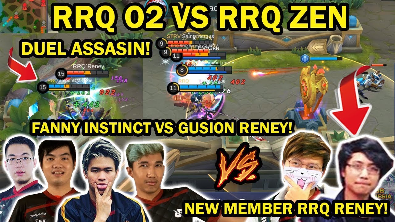 INILAH NEW MEMBER RRQ ANGEL DAN RRQ RENEY! RRQ VS RRQ! PERANG SAUDARA TERJADI!