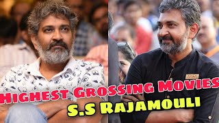 Highest Grossing Movies Of SS Rajamouli | #SSRajamouli #shorts #movies