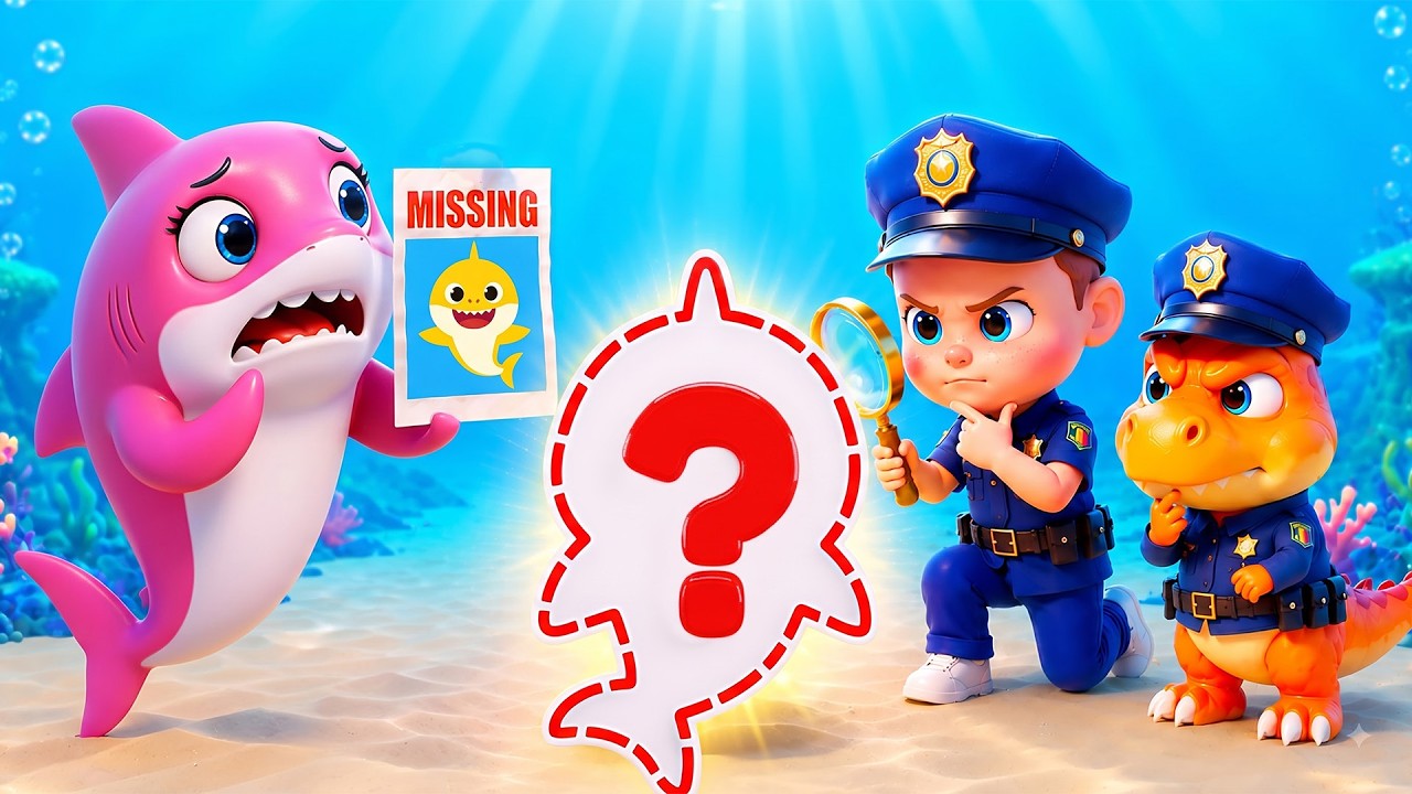 Cover Baby Shark is Missing? | Where is My Mommy? | Future Police Song | Bima Nursery Rhymes