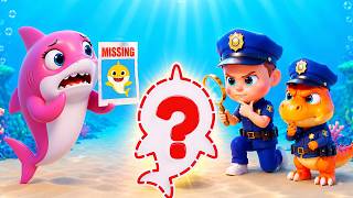 Baby Shark is Missing? | Where is My Mommy? | Future Police Song | Bima Nursery Rhymes