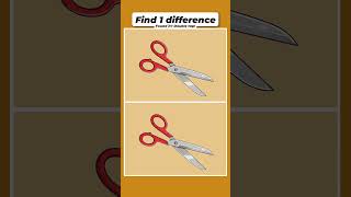 Spot The Difference Challenge: Sharp Scissors Edition ✂️ #shorts