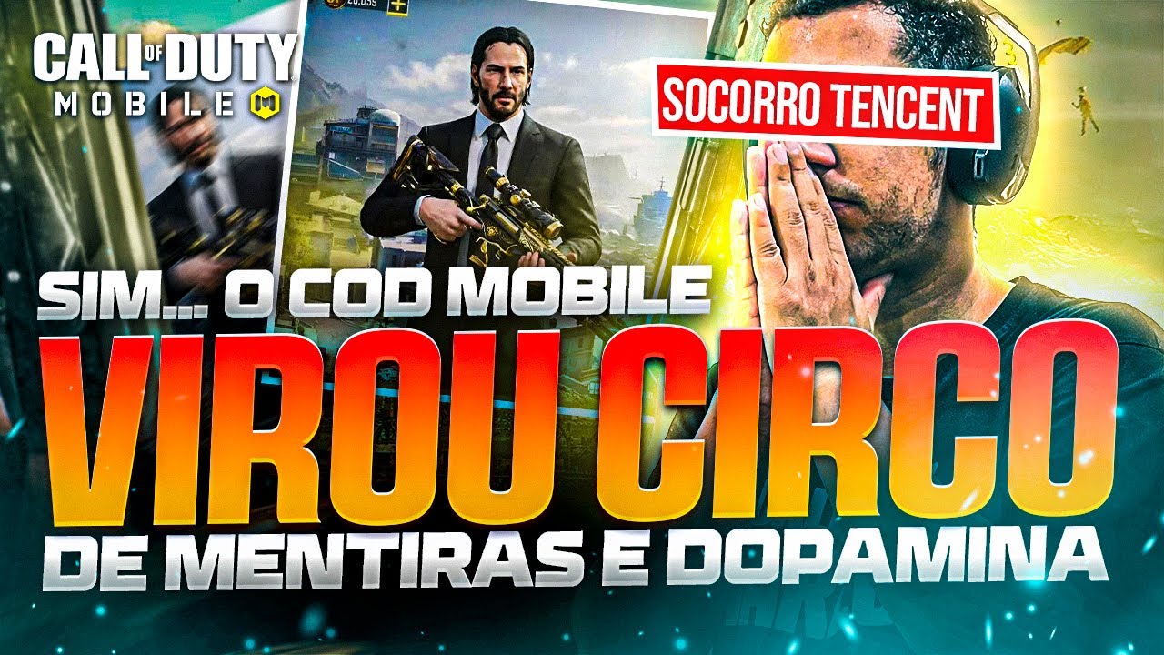 COD MOBILE VIROU CIRCO DE MENTIRAS E DOPAMINA EM 2026🔥🔥 CALL OF DUTY MOBILE