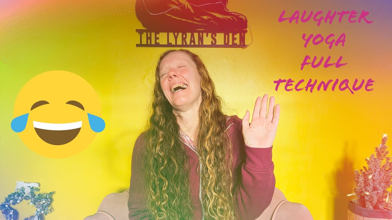LAUGHTER YOGA full technique (17 health benefits👇in description) 
