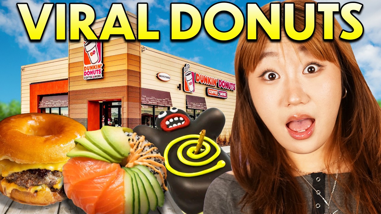 Trying & Rating The Internet's Most Viral Donuts!