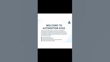 #PowerAutomate#TechUpdate #DigitalAutomation #AutomationEdge #AutomationTips #TechUpdate