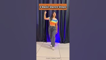 3 Basic Party Steps | Chahat Vaish #easydancesteps #learndance