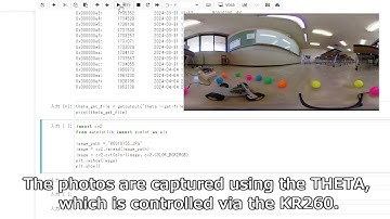 Control THETA(360-degree camera) from KR260