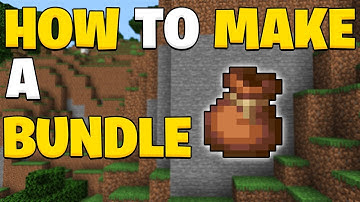 How to craft a bundle in Minecraft 1.21.2
