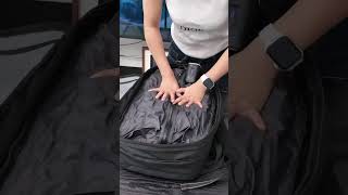 Best Vacuum Backpack Travel Bag for Space-Saving Packing!