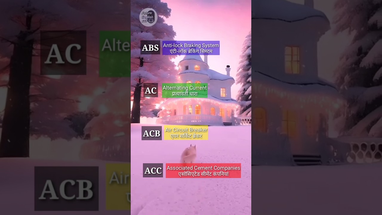ABS AC ACB ACC Full Form Future English FFF English YouTube ABS AC ACB ACC Full Form Future English FFF English YouTube