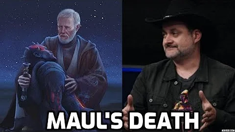 Dave Filoni Explains Maul's Death Scene and Why It...