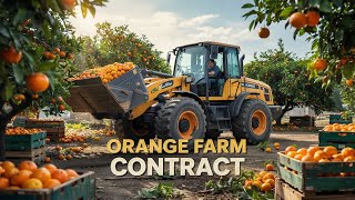 Orange Farm Contract | Construction Simulator 2 Gameplay