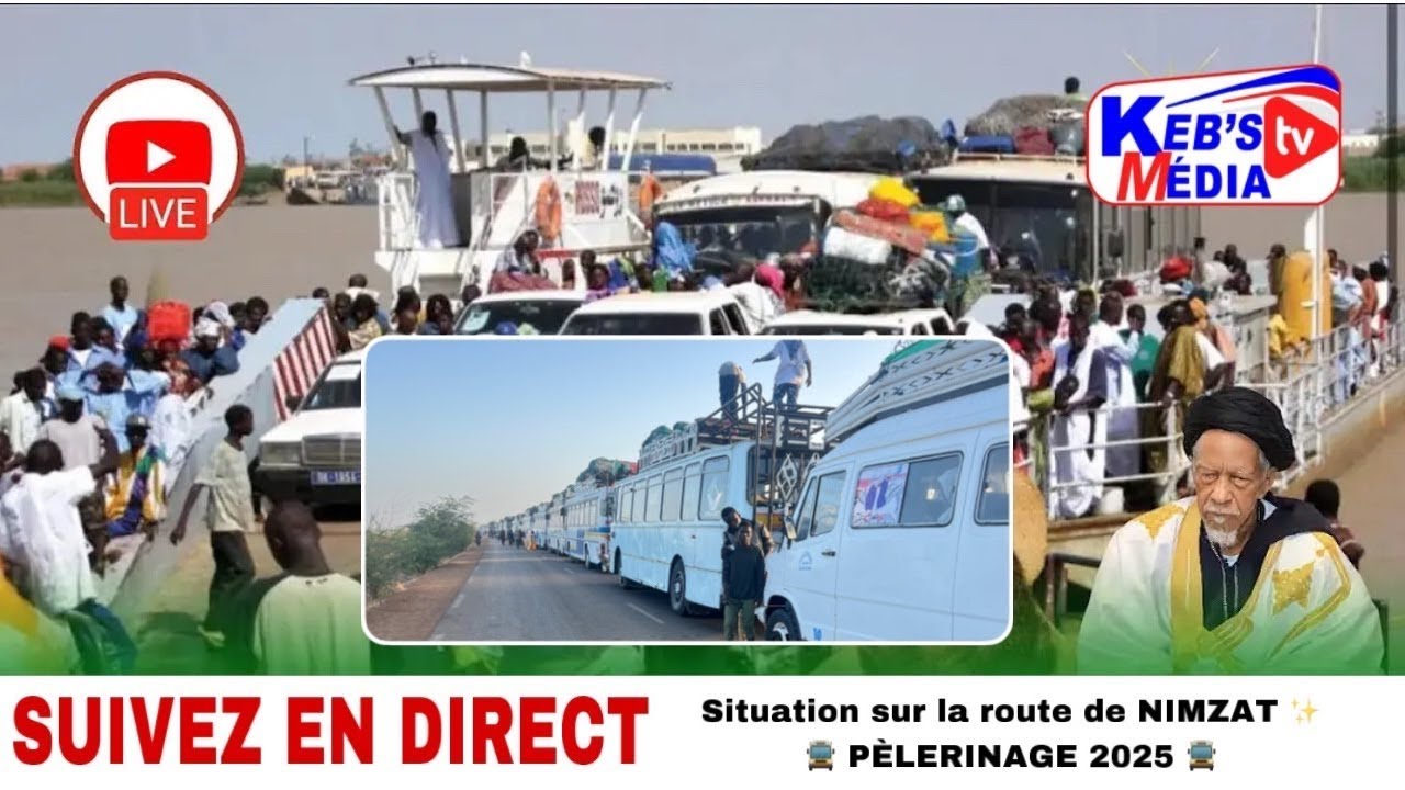DIRECT ROSSO🛑 PÈLERINAGE NIMZAT 2025 #kebsmediatv #abboner #partager