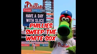 WE CELEBRATED THE PHANATICS BIRTHDAY AND THE PHILLIES SWEPT THE WHITE SOX