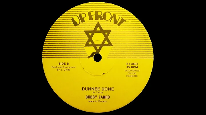 Bobby Zarro - Dunnee Done