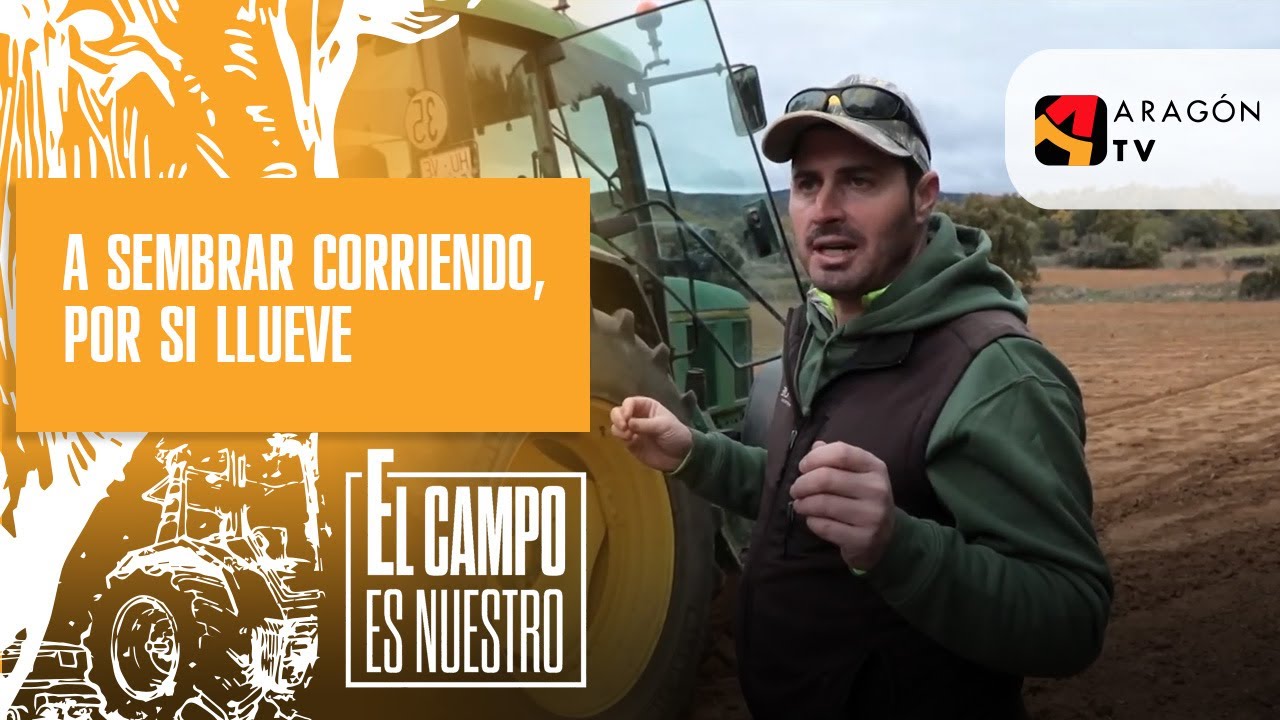 A sembrar corriendo, por si llueve