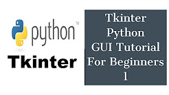 Tkinter Python GUI Tutorial For Beginners - YouTube