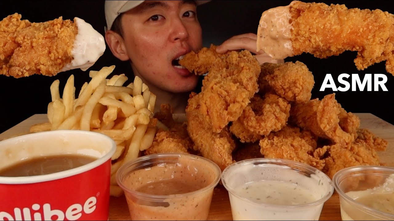 Popeyes vs. Jollibee: Jollibee Strikes Back! | KevSMR ASMR (No Talking)