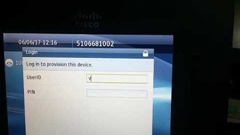 xceptional cisco self provisioning