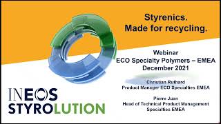ECO Specialty Products – EMEA webinar