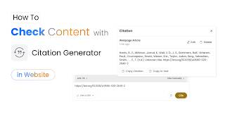 How to Use Kreativespace Citation Generator in Website | Create Citations Online