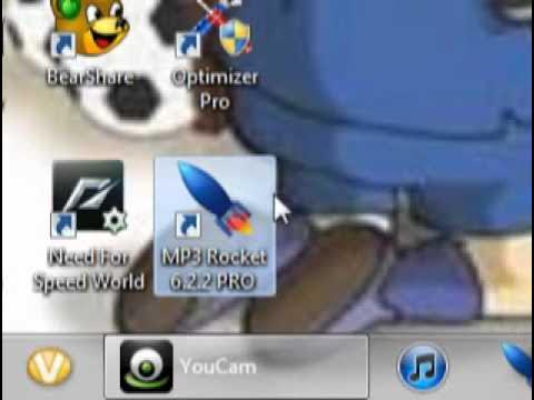 how to get and use mp3rocket !!! no viruses!! great !!