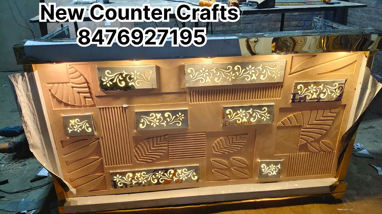 Catring counter mocktail setup chat counter buffet counter 