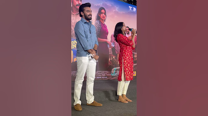 Devika Sanjay for once upon a time in kochi Promotion #devikasanjay