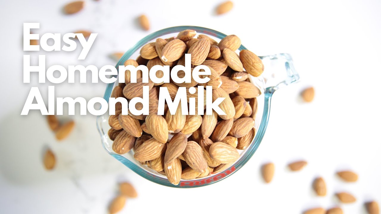 Making Almond Milk Using Nama J2 Cold Pressed Juicer (Better than store