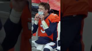 Drew Lock Can’t Use A Mask 😂