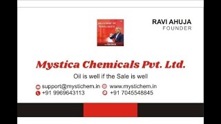 Fast Forward Business Journey in the field of Lubricant Sales with Mystica