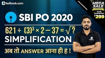 SBI PO 2020 | Simplification Tricks for SBI PO Prelims | Quant for Bank PO by Sumit Sir