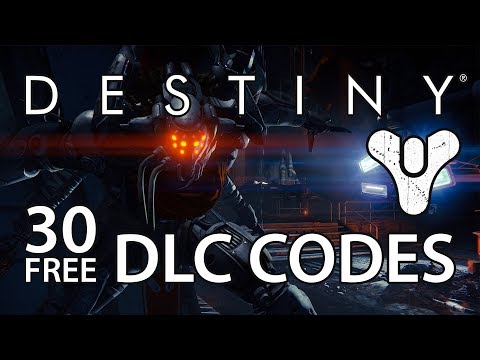 Destiny 30 Free Bonus DLC Codes - 11 Emblems + 2 Legendary Shaders + 17 Grimoire Card Codes