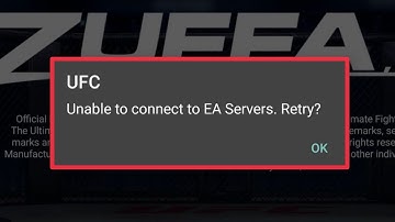 How To Fix EA Sports UFC Game Unable to Connect to EA Servers Retry Problem Solve