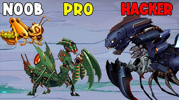 NOOB vs PRO vs HACKER - Insect Evolution Full Gameplay (Part 163)