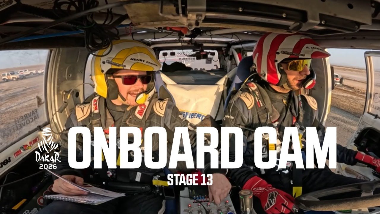 Dakar 2026 - Stage 13 - Onboard with Dakar Heroes