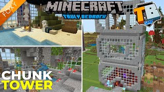 ONE CHUNK TOWER | Truly Bedrock Season 2 [7] | Minecraft Bedrock Edition 1.14 SMP