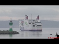 [HD] Fährschiff Mecklenburg Vorpommern, letztes Einlaufen in Mukran im Jahr 2018