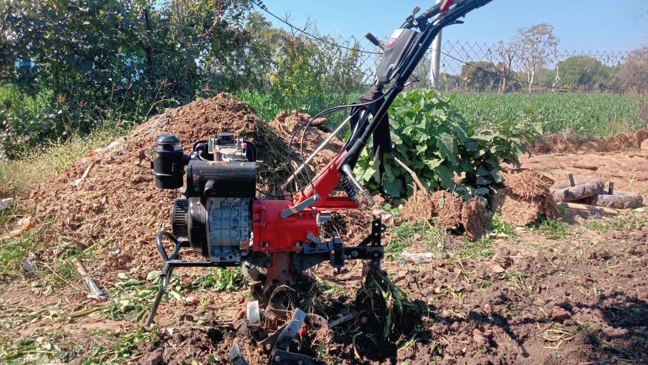  छोटे रूटावेटर का कमाल: आलू की खुदाई शुरू! 🚜🥔