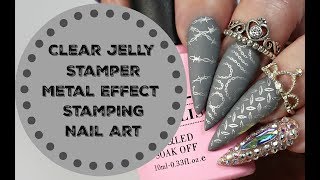 Download Nail Art Tutuorial-clear Jelly Stamper Metal Effect Stamping Design Video MP3 Nail Art Tutuorial-clear Jelly Stamper Metal Effect Stamping Design