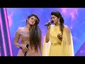 Paadam Namukku Paadam | Amritha Suresh & Abhirami sing Aaromale | Mazhavil Manorama