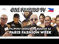 FILIPINO DESIGNERS BUMIDA SA PARIS FASHION WEEK #filipino #parisfashionweek