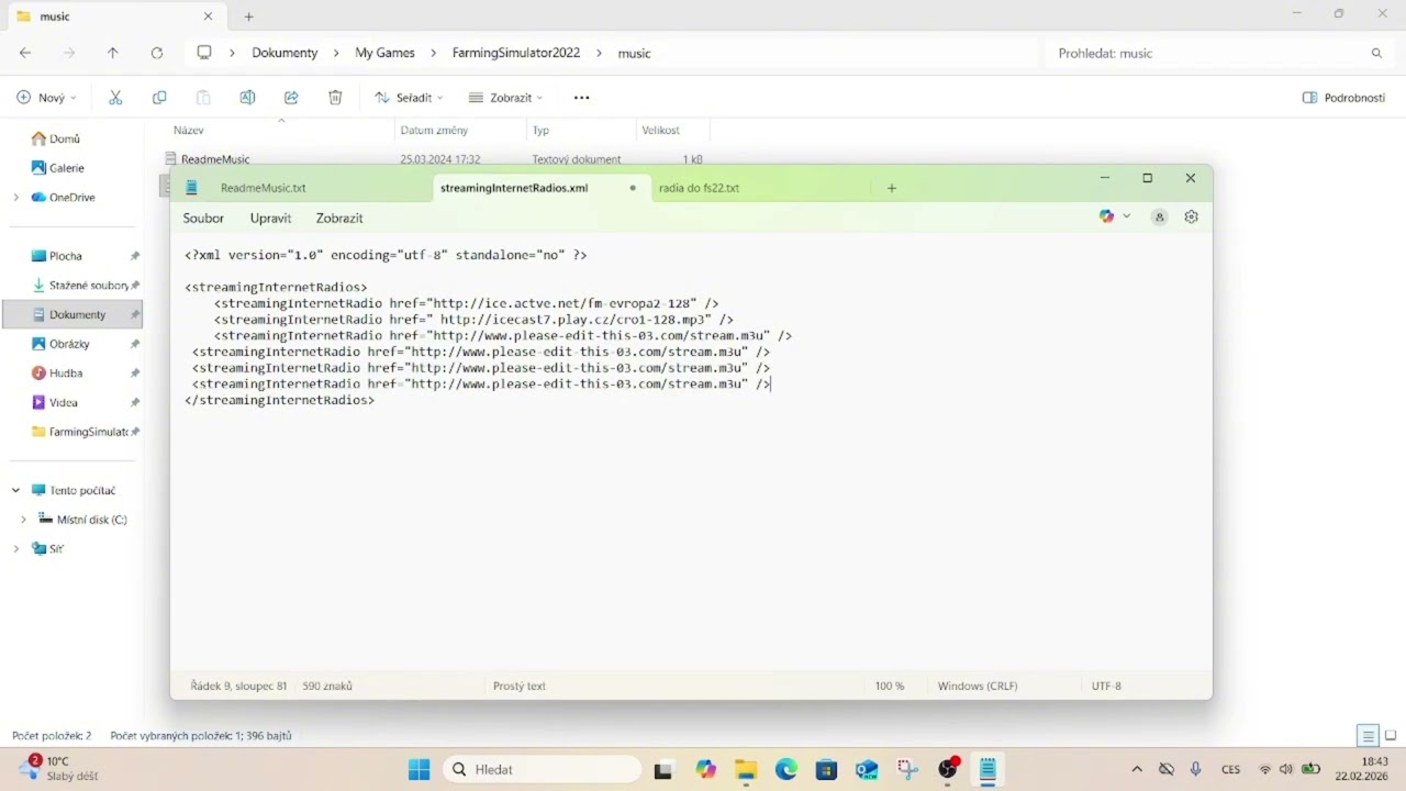 Jak dát do fs22 rádio