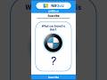 Can you guess the car brand? | #quiz #brainteaser #challenge #logic #fyp #shorts #nbquiz
