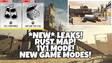 *NEW* Rust Map, Free HBRa3, New Game Modes, Operator Skill! *MAJOR* Call Of Duty Mobile Leaks!